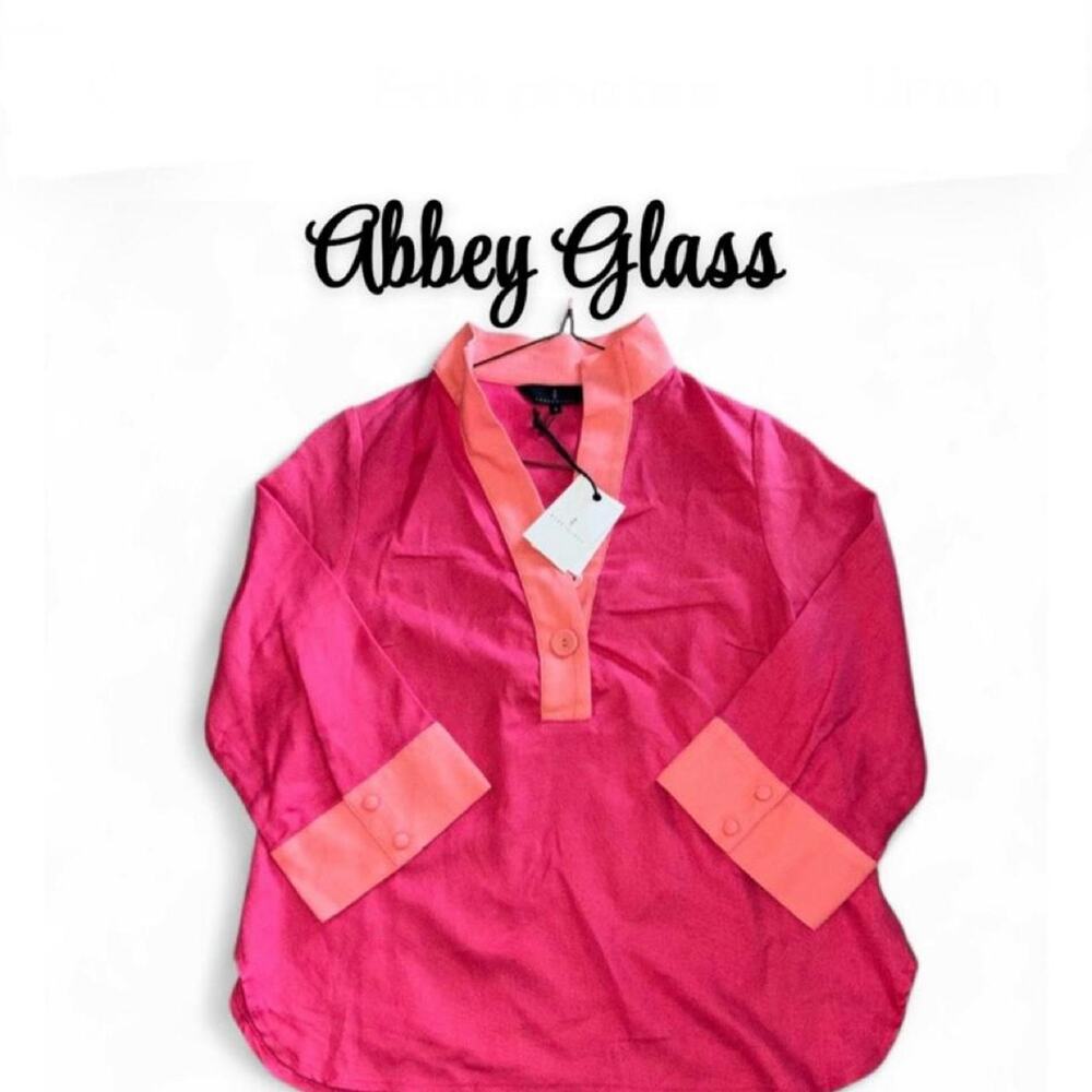 Abbey Glass $165 nwt size small Effie blouse